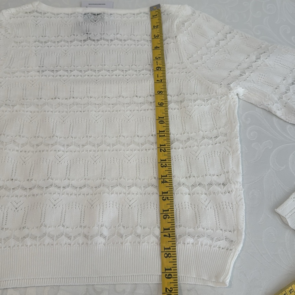 Princess Polly Valor Crop Open Knit Top. Size 12 - Picture 14 of 16